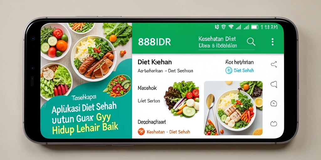 Antarmuka aplikasi 888IDR yang menarik dan fungsional.