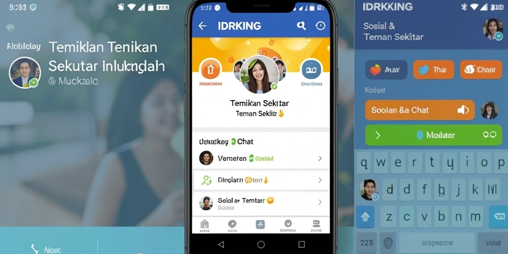 Tampilan antarmuka IDRKING yang menarik dan fungsional.