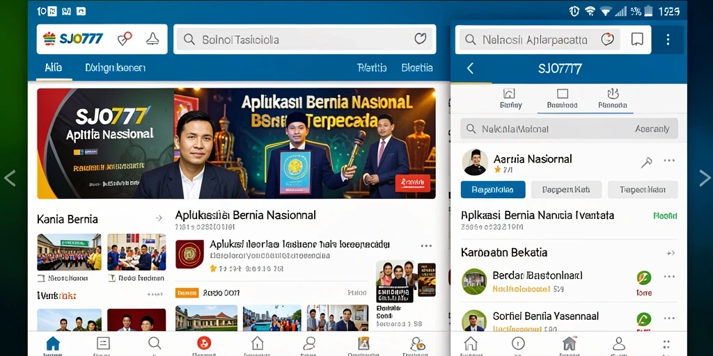 Tampilan antarmuka SJO777 yang informatif dan menarik.
