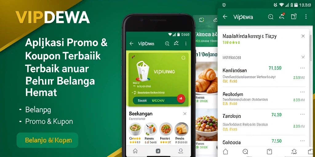 Tampilan antarmuka aplikasi VIPDEWA yang sederhana dan fungsional.